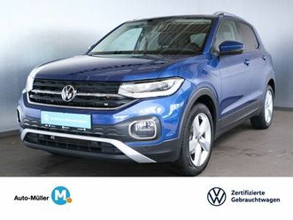 volkswagen t-cross style 1.0 tsi kamera acc navi