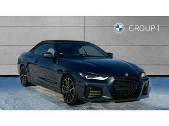 bmw 4 series m440i xdrive convertible 3.0 2dr