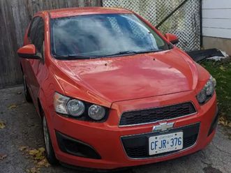 chevy sonic 2012