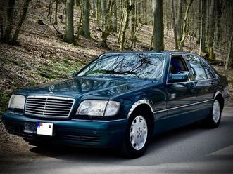 mercedes-benz s trieda s600 w140 v12 mamut
