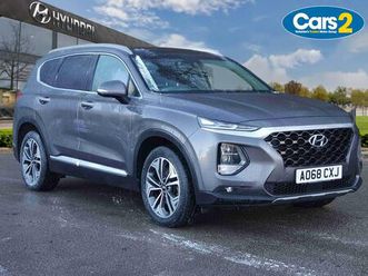 2018 hyundai santa fe 2.2 crdi premium se 4wd auto