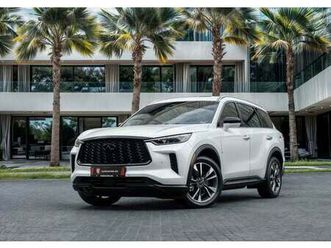 infiniti qx60 qx60 luxe | 3,232 p.m | 0% downpayment | luxe climate package!