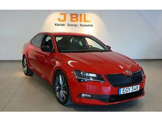 skoda superb sportline 2.0 tdi aut 4wd - drag, elbaklucka