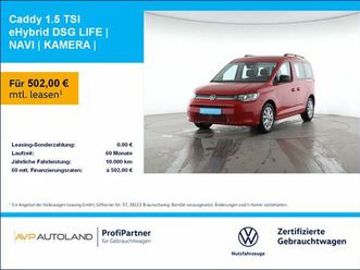 volkswagen caddy 1.5 tsi ehybrid dsg life | navi | kamera |