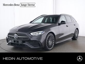 mercedes-benz c 180 t-modell amg|burm|night|ambiente|mbux|shz