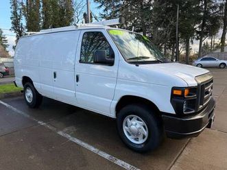 2013 ford econoline e-250 xlt 247k.mi.white all power cargo van*sale**