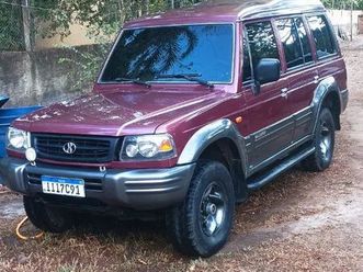 hyundai galloper 2.5 super luxo turbo diesel 1998