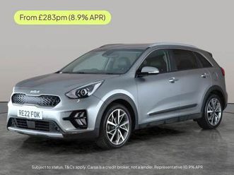 2022 kia niro 1.6 gdi 3 suv 5dr petrol hybrid dct euro 6 (start/stop) (139 bhp) - nav - heated l suv hyb...
