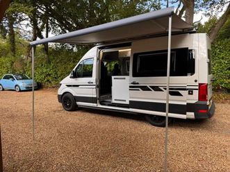 2023 volkswagen crafter mwb 140ps 5 seat 4 berth off grid camper van euro6 panel van diesel manual