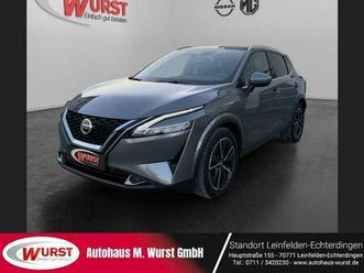 nissan qashqai tekna+ 1.3 dig-t mhev 158 ps hud panorama navi led