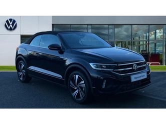 2025 volkswagen t-roc cabriolet 1.5 tsi r-line 2dr dsg