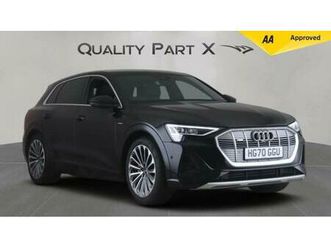 2021 audi e-tron 50 s line auto quattro 5dr 71.2kwh estate electric automatic