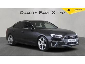 2020 audi a4 2.0 tfsi 35 s line s tronic euro 6 (start/stop) 4dr saloon petrol automatic