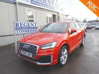 2018 audi q2 1.4 tfsi cod s line suv 5dr petrol manual euro 6 (start/stop) (150 ps)