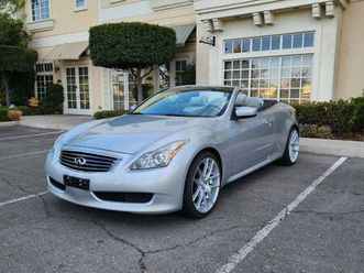 infinity g37 convertible
