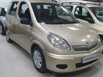 2005 toyota yaris verso 1.3 t3 auto