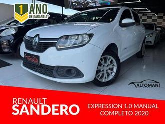 renault sandero expression flex 1.0 12v 5p