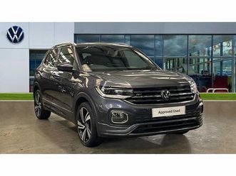 volkswagen t-cross - 1.0 tsi 110 r-line 5dr dsg