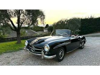 1960 mercedes 190 noir manuel, 4 vitesses conduite à gauc...
