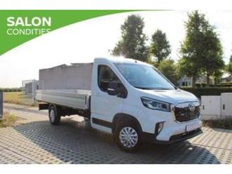 ② maxus deliver9 open laadbak l4h0 luxury rwd — camionnettes & utilitaires — 2ememain