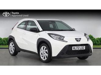 toyota aygo x pure hatchback's 1.0 vvt-i pure euro 6 (start/stop) 5dr