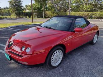 1996 alfa romeo spider excellent condition low kilometer euro import!