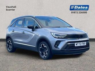 2022 vauxhall crossland crossland 1.2 turbo [130] ultimate 5dr auto hatchback hatchback petrol au...