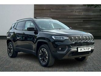 this 2024 jeep compass gse t4 trailhawk offers an exceptional ownership proposition with its remarkably low mileage of just 5990 miles, a testament to its singl