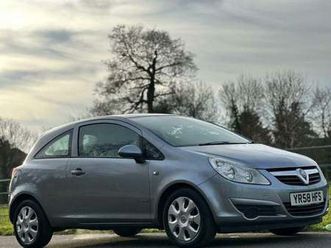 2008 vauxhall corsa 1.2i 16v club 3dr [ac] hatchback petrol manual