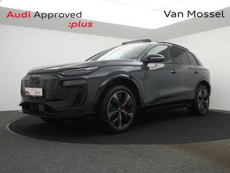 audi q6 suv 3x s_line e-tron quattro 387pk *pano dak*luchtvering*navi*app connect*blth*cruise*¨pdc*...