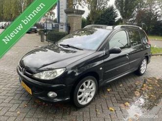 peugeot 206 sw 1.6-16v air-line 3. airco - trekhaak - nap km — peugeot — marktplaats