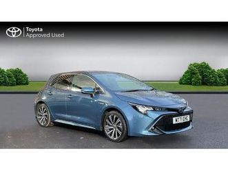 toyota corolla design hatchback's 1.8 vvt-h design cvt euro 6 (start/stop) 5dr