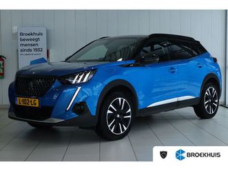 peugeot 2008 1.2 turbo gt pack | adapt. cruise | trekhaak | stoelverwarming | keyless | alcantara | carplay | navi | blis | 18 inch | camera