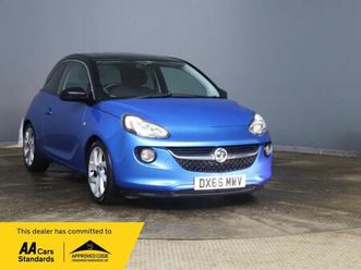 2016 vauxhall adam 1.4i slam hatchback 3dr petrol manual euro 6 (87 ps) petrol