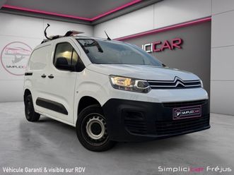 citroen berlingo fourgon van van m 650 bluehdi 100 ss bvm6 driver galerie caméra de recul
