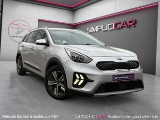 kia niro 1.6 gdi hybride 141 ch dct6 / caméra / radars av ar / car play /4 pneus neufs/garantie kia 2027