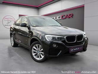 bmw x4 f26 xdrive20d 190ch garantie 1 an suivi complet 2ème main