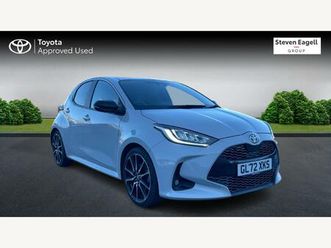 toyota yaris gr sport hatchback's 1.5 vvt-h gr sport e-cvt euro 6 (start/stop) 5dr