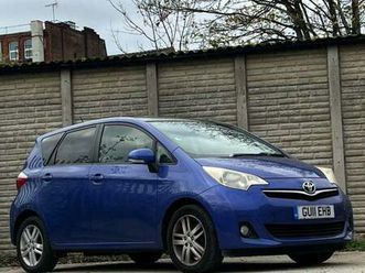 2011 toyota verso 1.33 dual vvt-i t spirit 5dr mpv petrol manual