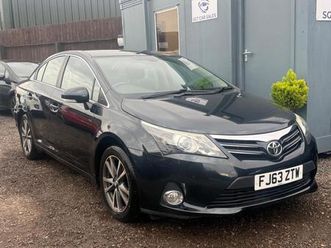 2013 toyota avensis 2.0 d-4d icon 4dr saloon diesel manual
