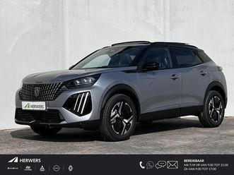 peugeot 2008 - hybrid 145 gt 8 jaar garantie / elektr. schuifdak en bestuurdersstoel / stoelverwarming /
