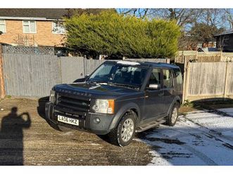 2006 land rover disco 3 2.7tdv6, 7 seats. 18 months warranty