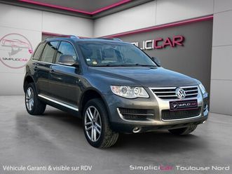 volkswagen touareg 3.0 v6 tdi 240 carat edition tiptronic siège chauffant gps garantie 12 mois