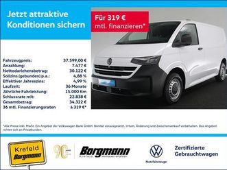 volkswagen t7 kasten 2.0 tdi kr l1h1 ahk led kamera pdc
