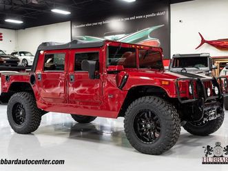 2006 hummer h1 4-passenger open top