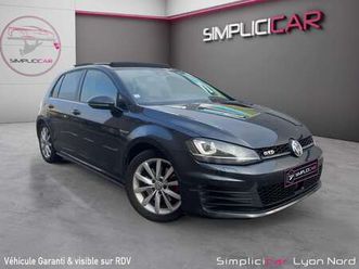 golf 2.0 tdi 184 bluemotion technology fap dsg6 gtd