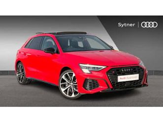 s3 tfsi quattro vorsprung 5dr s tronic