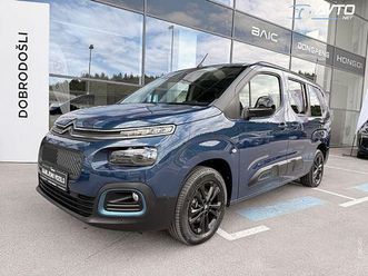 citroën berlingo shine xl 100kw - subvencija+zeleni kredit 3.5 om