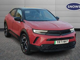 2021 vauxhall mokka e 100kw sri nav premium 50kwh 5dr auto