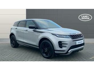 2022 land rover range rover evoque 1.5 p300e r-dynamic se 5dr auto estate petrol/electric automatic